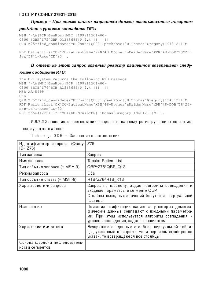 ГОСТ Р ИСО/HL 7 27931-2015, страница 1097